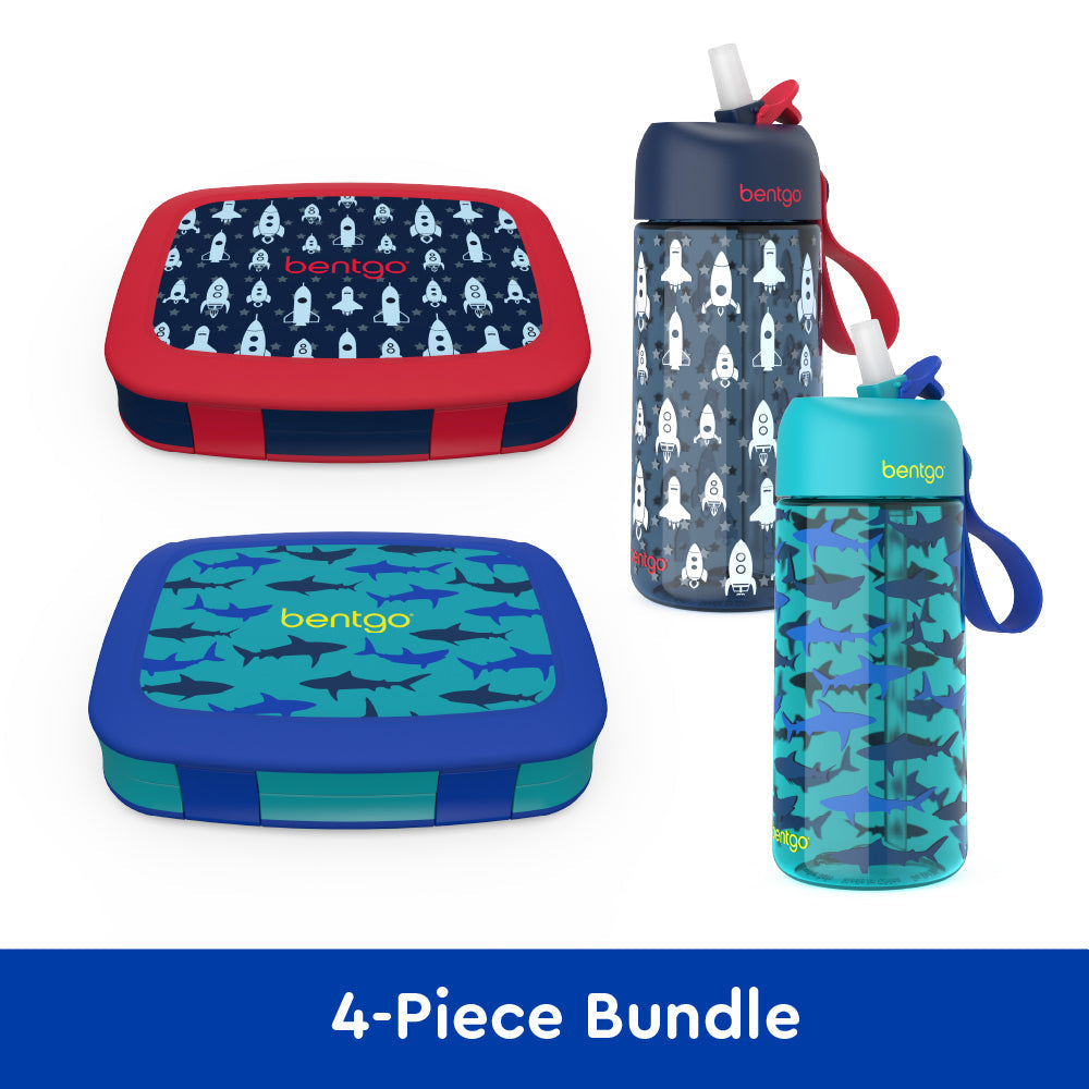 bentgo-kids-prints-lunch-boxes-and-water-bottles-v8 bentgo-lunch-box-bottle-bundle-rocket-shark-1.jpg